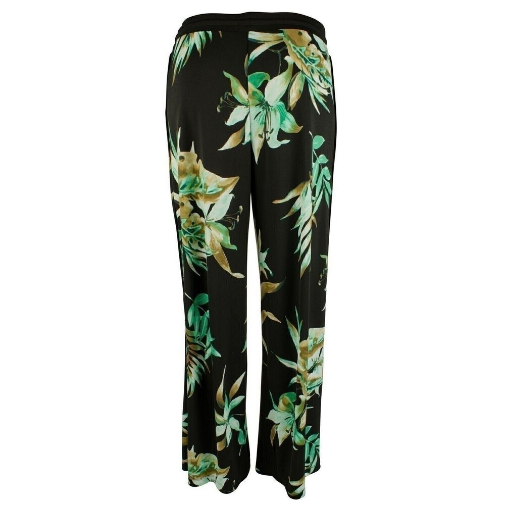 Lauren Ralph Lauren Women's Wide Leg Floral Pants - Picture 2 of 4